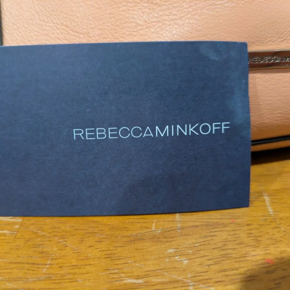 Rebecca Minkoff Morning After (MAB) Large Leather Tote in a gorgeous blush/Salmo
